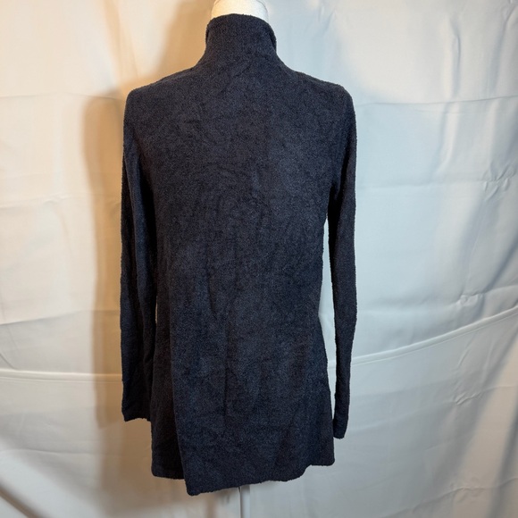 Barefoot Dreams Cozy Chic Lite Open Wrap Cardigan Women's S/M Blue Cozy Cabin - Picture 4 of 13